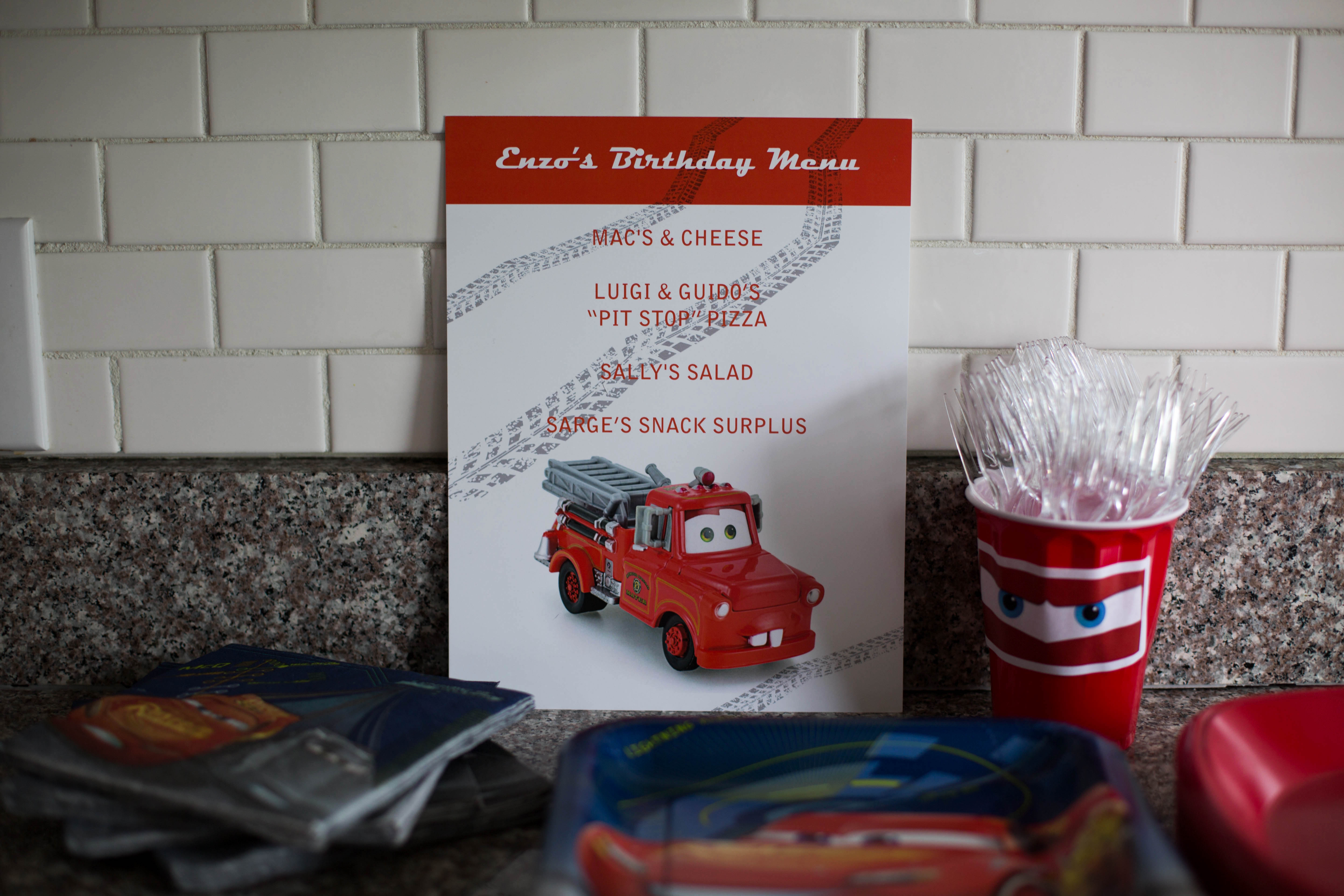 CARS 3 BIRTHDAY PARTY image 3