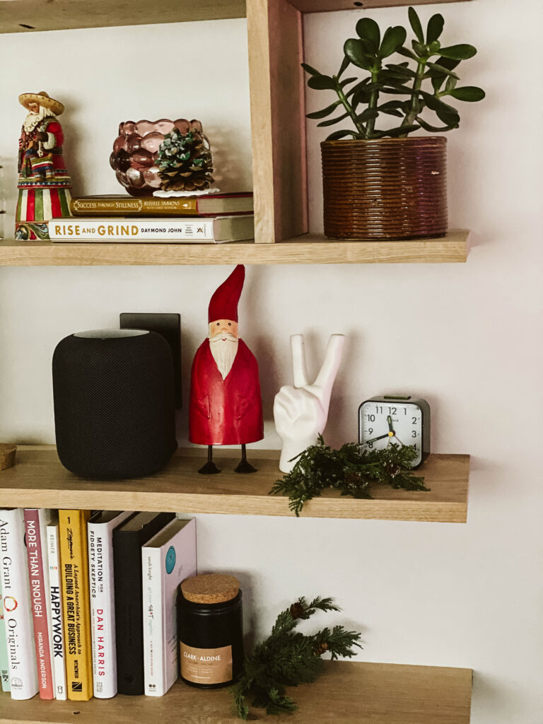 simple modern holiday home decor