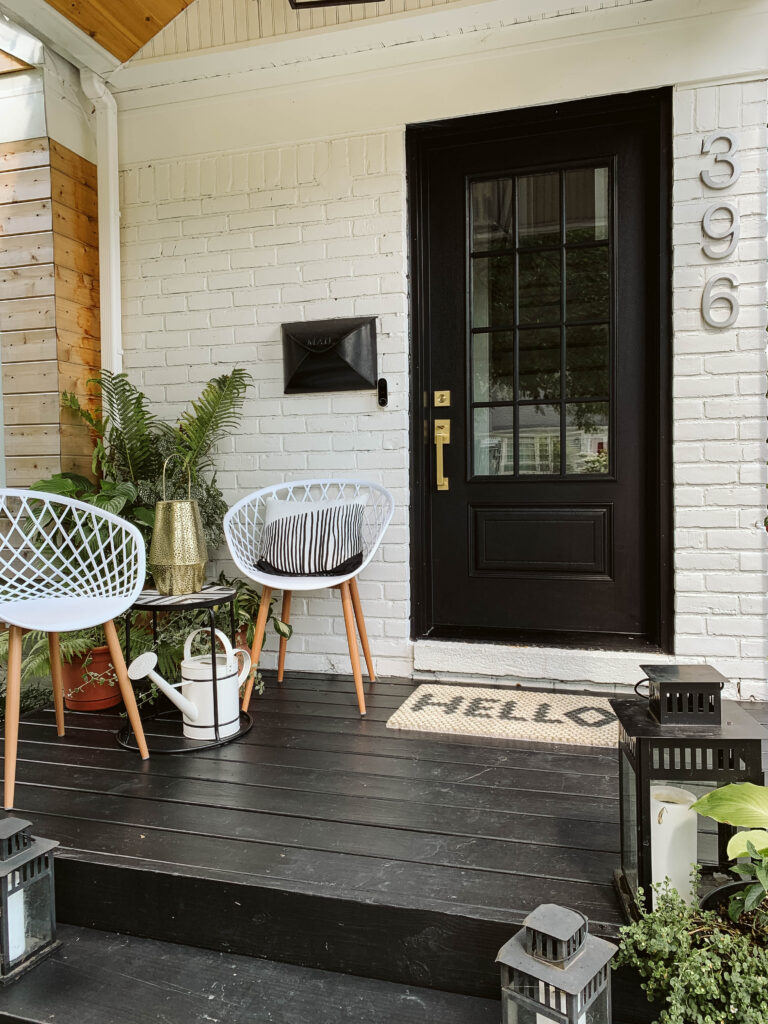 WHY WE PAINTED VS STAINED OUR FRONT PORCH image 8