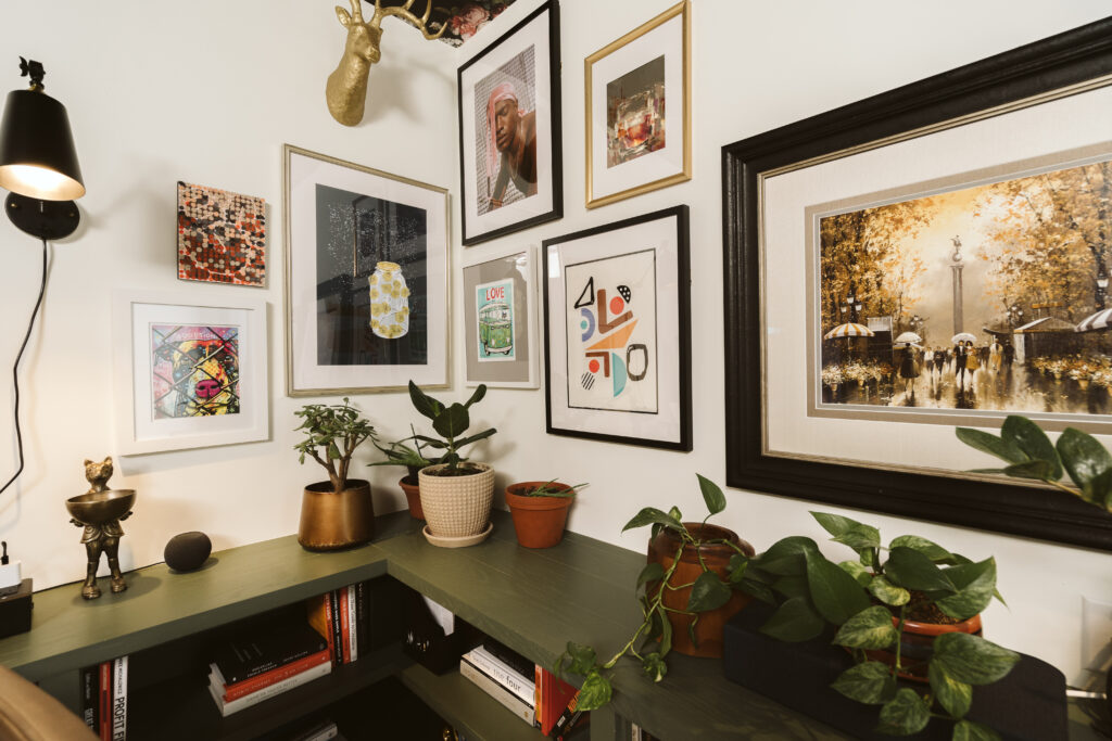 modern custom home office wallpaper ceiling